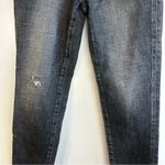 Moussy Vintage Black Distressed Denim Ankle Jeans Size 26 Photo 9