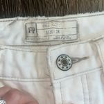 Free People white colorblock skinny jeans size 24 NWOT Photo 6