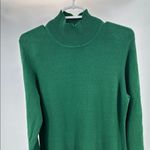 Free Assembly green mock neck midi sweater dress XL soft holiday winter modest Photo 2