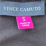 Vince Camuto  Women's Small‎ Brown Draped Front Long Sleeve Dressy Blouse Photo 6