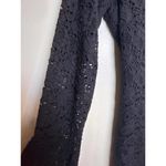 Moda  International Black Knit Lace Mini Dress Size Small Photo 1