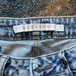 Tinseltown  Skinny Jeans High Rise Distressed Light Wash Women’s 7 Yin-Yang Y2K Photo 13