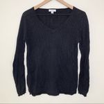 Liz Lange Black Maternity Sweater, M Photo 0