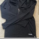 Columbia Woman’s Black  Collared quarter zip pullover Sweater Photo 0