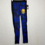 Nba  Golden State Warriors Women’s Blue Camouflage Legging Size Small NWT Photo 8