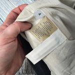 Ann Taylor Petite 2P Tweed Zip-Front Mini Skirt Black Trim Linen Blend Photo 2