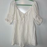 Le lis Mandy Babydoll Romper White Large Photo 4