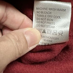 Woolrich Ruby Red Fleece Full Zip Vest XL Maroon Women’s Outdoors Hiking Pockets Photo 5