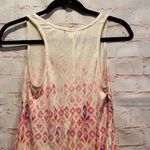 Anthropologie Akemi Kin Anthro swing tank watercolor print S Photo 7