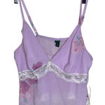 Wild Fable Floral Lace Trim Camisole NWT Photo 0
