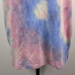 White Birch Tie-Dye V Neck Tunic T-Shirt Photo 1