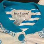 Vintage True Colors Sleepwear AOP All Over Pattern Cat Romper Pajamas size M Multiple Size M Photo 9