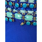 Rachel Allen Rachel Allan Royal Blue Beaded Prom Gown Cutout Back Formal Dress Size 8 Photo 10