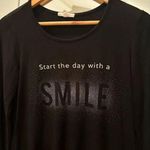 Maurice's Maurice’s XS Long T Shirt‎ Logo Black Dress Photo 1