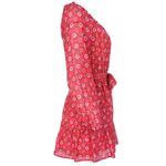 XÍRENA Jia Santa Dress in Coral Photo 12