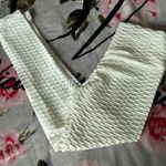 Butt Lifting Leggings White Photo 3