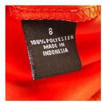 MSK Red Floral Blouson Belted Maxi Dress Ankle Length Sleeveless Size 8 Photo 12