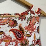 J. Jill Love Linen Sleeveless Tank Top 100% Linen Relaxed Fit Summer Sz L White Size L Photo 5