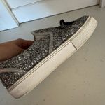 Chiara Ferragni Flirting Winking Eye silver glitter sneakers size 37 (their US 7 Photo 6