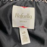 Rafaella  Women’s Puffer Vest Size Large Gray‎ Pockets Turtleneck Zipper Front Photo 5