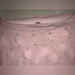 Free People cable knit sweater top blush boho winter casual classic contemporary Photo 2