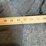 Lands' End  Gray Down Feathers Coat  L 14-16 Fleece Lined Pockets and Cuffs Puffer Photo 5