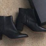 Banana Republic NWB black leather bootie sz9  Photo 0