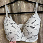 Victoria's Secret White Logo T-Shirt Smooth Lightly Lined Wireless T-Shirt Bra 34 Photo 0