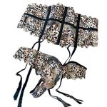Victoria's Secret  Womens Very‎ Sexy Luxe Embroidered Lingerie Set Tan XS NWT Photo 0
