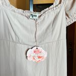 Show Me Your Mumu NWT  Brittany Maxi Dress Dusty Blush Crisp Size Large Photo 4