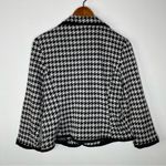 Sandro  Studio Houndstooth Knit Blazer Medium Photo 1