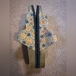 EUC Strap Candles Buckle Euro 40 US women’s 9.5 Tile Print vero cuoio Tan Photo 3