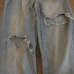 SO wide leg ripped jeans Blue Size 6 Photo 1
