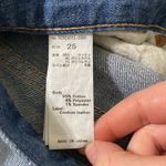 Moussy Vintage Diana Distressed Cropped Skinny Jeans with Fringed Hem size 25 Photo 9