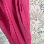 Strut & Bolt Strut‎ & Bolt Pink Ruffle V-Neck Sleeveless Jumpsuit Women's M Jogger Photo 3