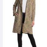 MELLODAY knotch lapel long knit jacket size Medium Photo 0