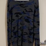 American Rag CIE Men’s Grey & Blue Camouflage Crewneck Sweatshirt (Size M) Photo 0