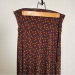 LuLaRoe Azure A-Line Skirt Turquoise Floral Photo 2