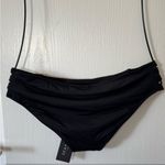 Seafolly  Women's Multi Strap Hipster Bikini Bottom Eco Collective Black 10 NWT Photo 5
