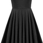 SCARLET DARKNESS Gothic Dress Lace Top Asymmetrical Hem medium NWT Black Photo 0