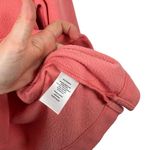 Talbots  Micro Fleece Funnel Neck Top Long Sleeve Coral Orange Womens Size XL Photo 3
