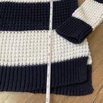 American Eagle NEW Striped Loose Knit Long Length Jeggings Sweater ~ Size L Photo 9