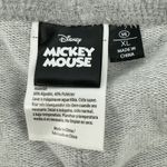 Disney Mickey Mouse Lounge Shorts Light Gray Women XL Embroidered Green Mickey Photo 4