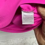 WHY Polo Mini Dress Large Stretch Fushia Pink Preppy MSRP 89 Photo 2