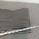 Anthropologie Maeve Black and White Gingham Check Capri Pants size 16 Photo 13