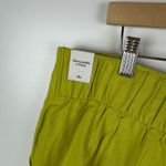 Abercrombie & Fitch NWT  Linen Blend Shorts Size XL Pleated High Rise‎ Resort Photo 3