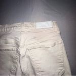 RE/DONE  • 90s High Rise Ankle Crop Jeans Vintage White Denim Sz 25 Photo 5