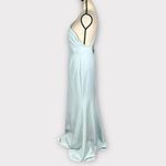 Mac Duggal IEENA for  One Shoulder Jersey Mermaid Gown Women's 12 Blue NWOT Photo 3