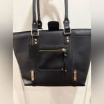 Madison West  Elegant Black‎ Tote Bag Photo 9