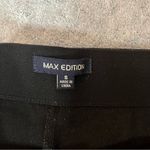 Max edition Dark Gray Grey Plaid Business Casual Work Office Pants Size Small Photo 5